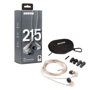 Shure SE215-CL Audífonos Intraurales de Monitoreo Planet Music