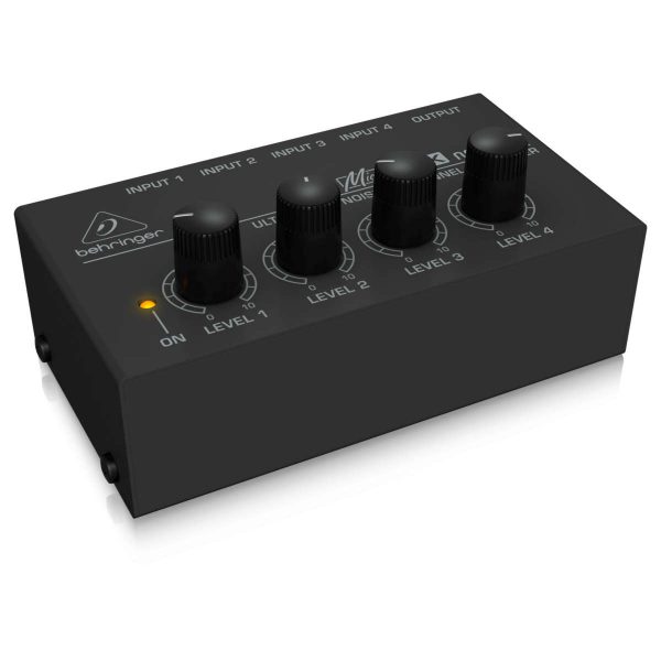 Behringer MX400 Mezcladora Compacta de 4 Canales Planet Music Behringer MX400 Mezcladora Compacta de 4 Canales Planet Music