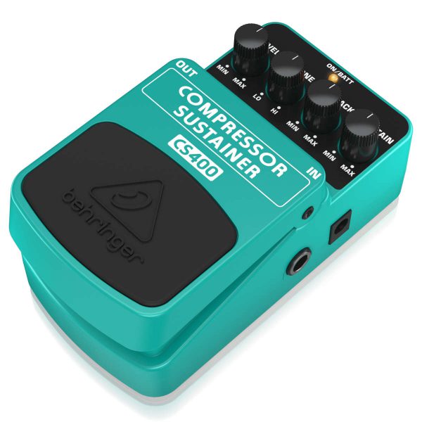 Behringer Compressor Sustainer CS400 Pedal de Efecto Planet Music Behringer Compressor Sustainer CS400 Pedal de Efecto Planet Music