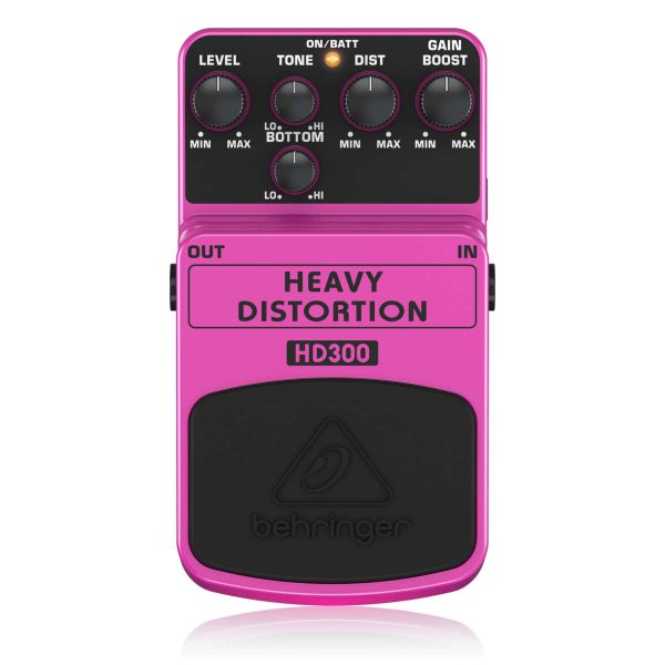 Behringer Heavy Distortion HD300 Pedal de Efecto Planet Music