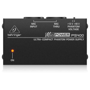 Behringer MicroPOWER PS400 Fuente Phantom Power Planet Music