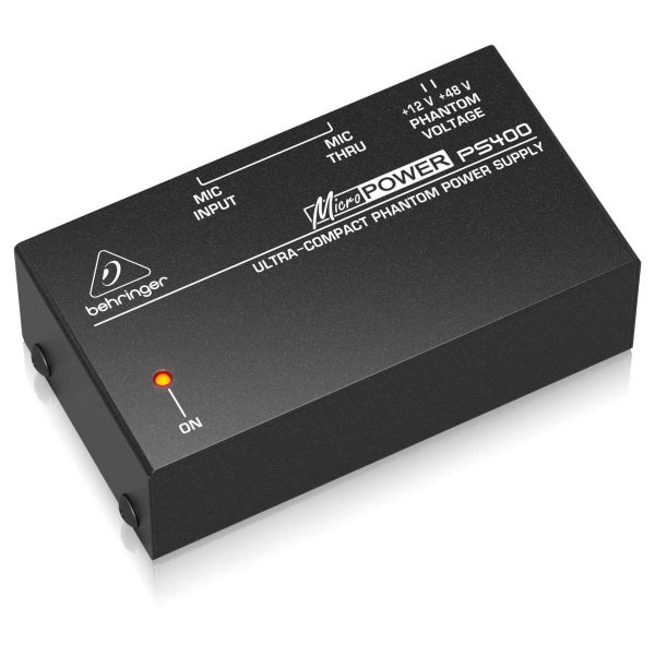 Behringer MicroPOWER PS400 Fuente Phantom Power Planet Music Behringer MicroPOWER PS400 Fuente Phantom Power Planet Music