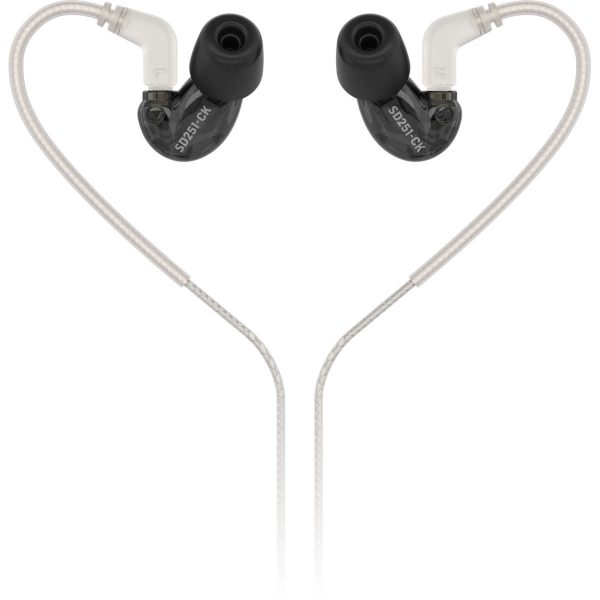Behringer SD251-CK Audífonos de Monitoreo In-Ear Negros Planet Music Behringer SD251-CK Audífonos de Monitoreo In-Ear Negros Planet Music