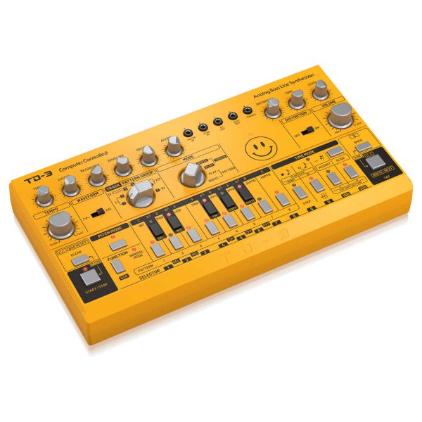 Behringer TD-3-AM Sintetizador Análogo de Linea de Bajo con Secuenciador Planet Music
