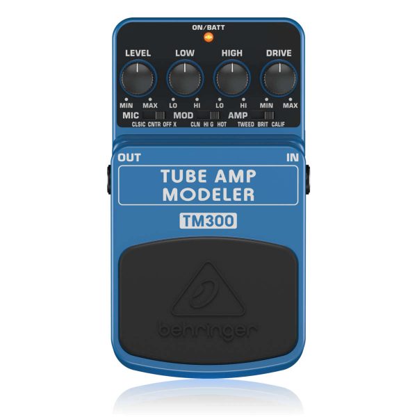 Behringer Tube Amp Modeler TM300 Pedal de Efecto Planet Music Behringer Tube Amp Modeler TM300 Pedal de Efecto Planet Music