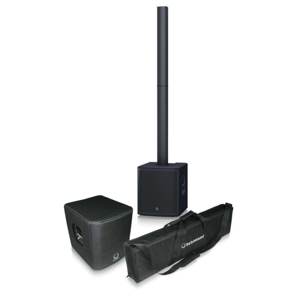 Turbosound Inspire iP2000 Bundle Sistema Line Array Portable con Bluetooth Planet Music