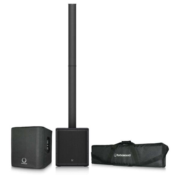 Turbosound Inspire iP2000 Bundle Sistema Line Array Portable con Bluetooth Planet Music