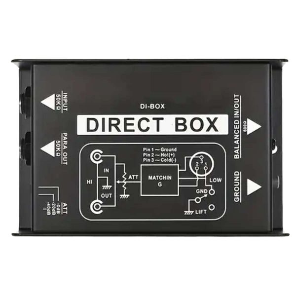 Beatnik DB-1 Caja Directa Pasiva de 1 Canal Planet Music