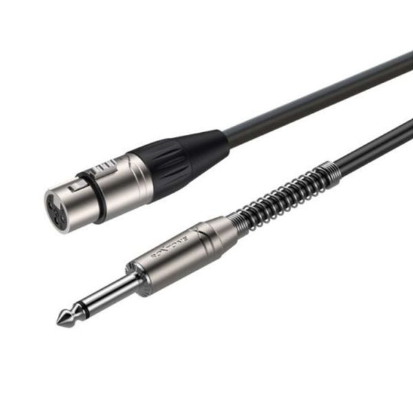 Roxtone SMXJ210L6 Cable TS a XLR Planet Music Roxtone SMXJ210L6 Cable TS a XLR Planet Music