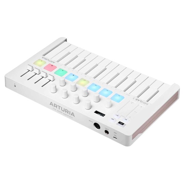 Arturia Minilab 3 Alpine White Controlador MIDI de 25 Teclas Planet Music