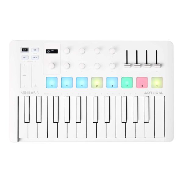 Arturia Minilab 3 Alpine White Controlador MIDI de 25 Teclas Planet Music