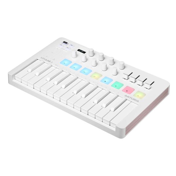 Arturia Minilab 3 Alpine White Controlador MIDI de 25 Teclas Planet Music