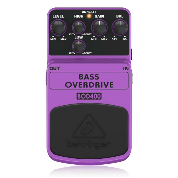 Behringer Bass Overdrive BOD400 Pedal de Efecto Planet Music Behringer Bass Overdrive BOD400 Pedal de Efecto Planet Music