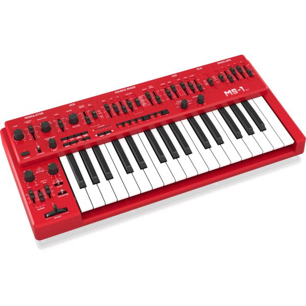 Behringer MS-1-RD MKII Sintetizador Análogo de 32 Teclas Planet Music Behringer MS-1-RD MKII Sintetizador Análogo de 32 Teclas Planet Music