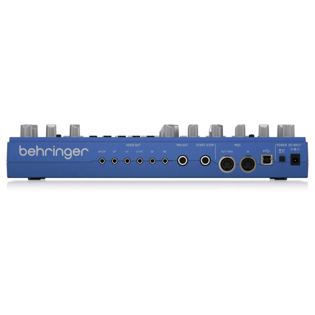 Behringer RD-6-SB Classic Analog Drum Machine In BRIGHT RED - Music Co