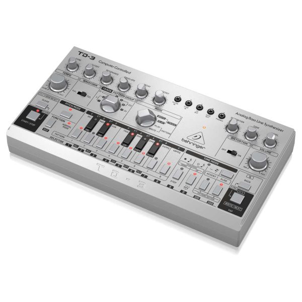 Behringer TD-3-SR Sintetizador Análogo de Linea de Bajo con Secuenciador Planet Music Behringer TD-3-SR Sintetizador Análogo de Linea de Bajo con Secuenciador Planet Music