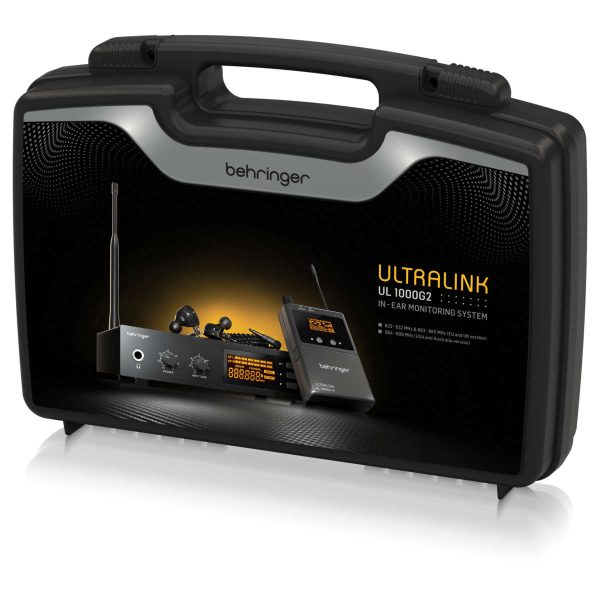 Behringer UltraLink UL 1000G2 Sistema Inalámbrico de Monitoreo Planet Music Behringer UltraLink UL 1000G2 Sistema Inalámbrico de Monitoreo Planet Music