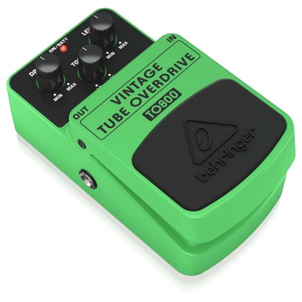 Behringer Vintage Tube Overdrive TO800 Pedal de Efecto Planet Music