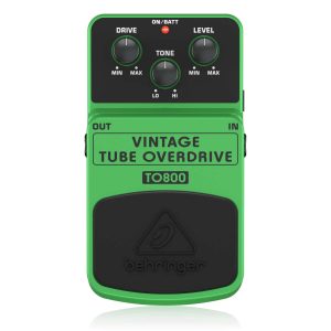 Behringer Vintage Tube Overdrive TO800 Pedal de Efecto Planet Music