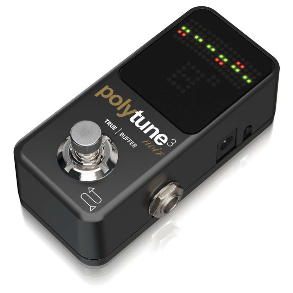 TC Electronic Polytune 3 Noir Pedal Afinador y Buffer de Guitarra Planet Music TC Electronic Polytune 3 Noir Pedal Afinador y Buffer de Guitarra Planet Music
