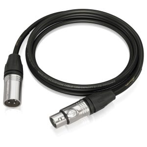 Behringer Eurolink Gold GMC-300 Cable de Micrófono Balanceado XLR a XLR de 3 Metros Planet Music