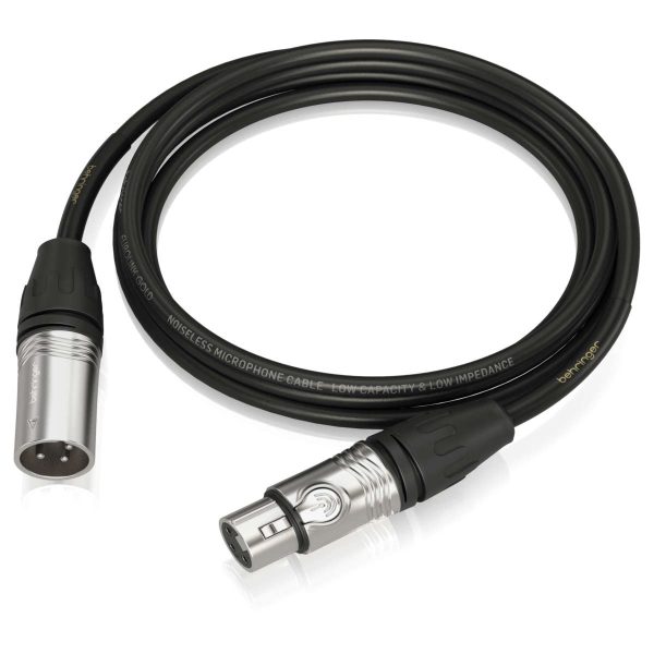 Behringer Eurolink Gold GMC-300 Cable de Micrófono Balanceado XLR a XLR de 3 Metros Planet Music Behringer Eurolink Gold GMC-300 Cable de Micrófono Balanceado XLR a XLR de 3 Metros Planet Music
