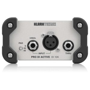 Klark Teknik DI 10A Caja Directa Activa con Transformador MIDAS y Rango Dinámico Extendido Planet Music
