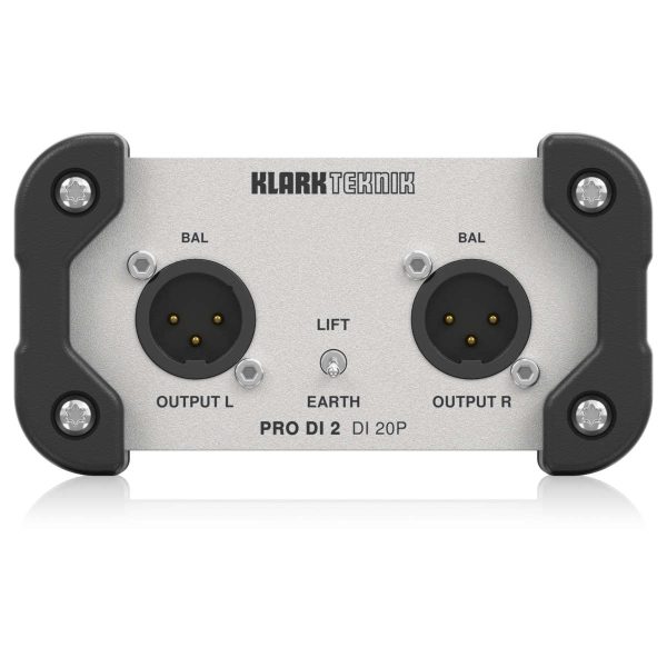 Klark Teknik DI 20P Caja Directa Pasiva de 2 Canales con Transformador MIDAS Planet Music Klark Teknik DI 20P Caja Directa Pasiva de 2 Canales con Transformador MIDAS Planet Music