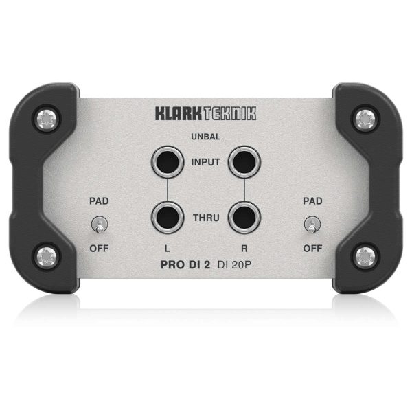 Klark Teknik DI 20P Caja Directa Pasiva de 2 Canales con Transformador MIDAS Planet Music Klark Teknik DI 20P Caja Directa Pasiva de 2 Canales con Transformador MIDAS Planet Music