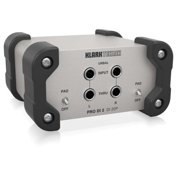 Klark Teknik DI 20P Caja Directa Pasiva de 2 Canales con Transformador MIDAS Planet Music Klark Teknik DI 20P Caja Directa Pasiva de 2 Canales con Transformador MIDAS Planet Music