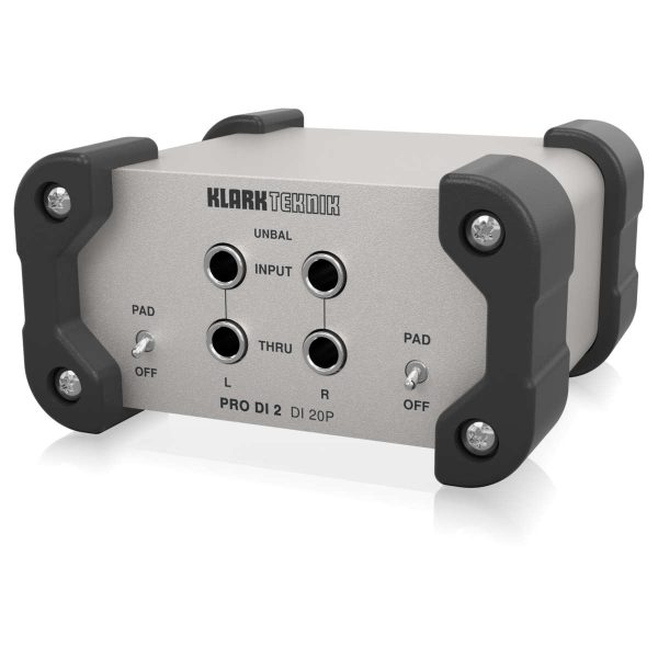 Klark Teknik DI 20P Caja Directa Pasiva de 2 Canales con Transformador MIDAS Planet Music Klark Teknik DI 20P Caja Directa Pasiva de 2 Canales con Transformador MIDAS Planet Music