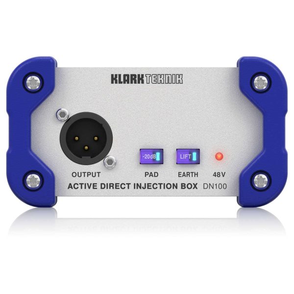 Klark Teknik DN100 V2 Caja Directa Activa de Rango Extendido Planet Music Klark Teknik DN100 V2 Caja Directa Activa de Rango Extendido Planet Music