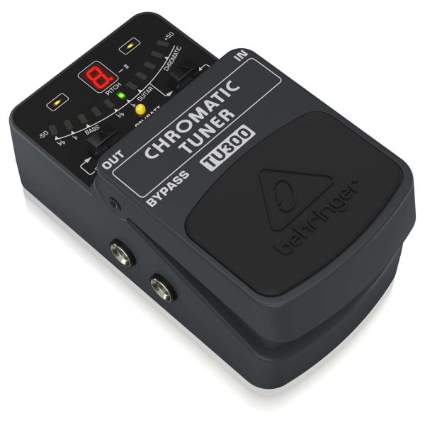 Behringer Chromatic Tuner TU300 Pedal Afinador Planet Music Behringer Chromatic Tuner TU300 Pedal Afinador Planet Music