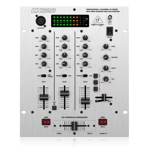 Behringer DX626 Mixer de Dj Planet Music Behringer DX626 Mixer de Dj Planet Music