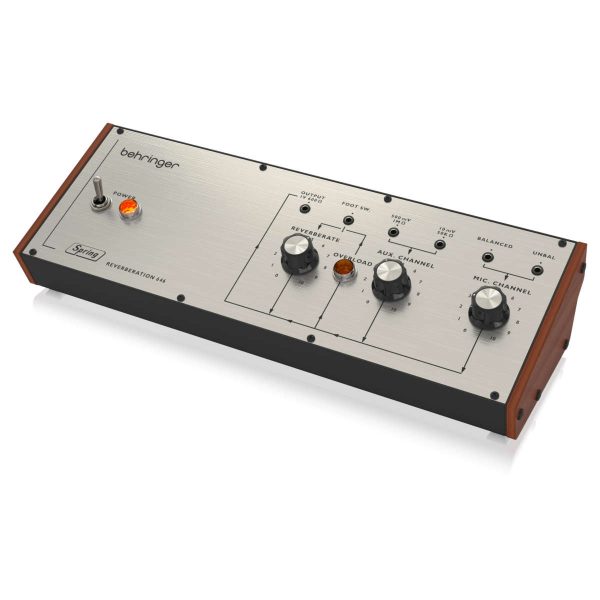 Behringer Spring Reverberation 646 Reverb Analógica Planet Music Behringer Spring Reverberation 646 Reverb Analógica Planet Music
