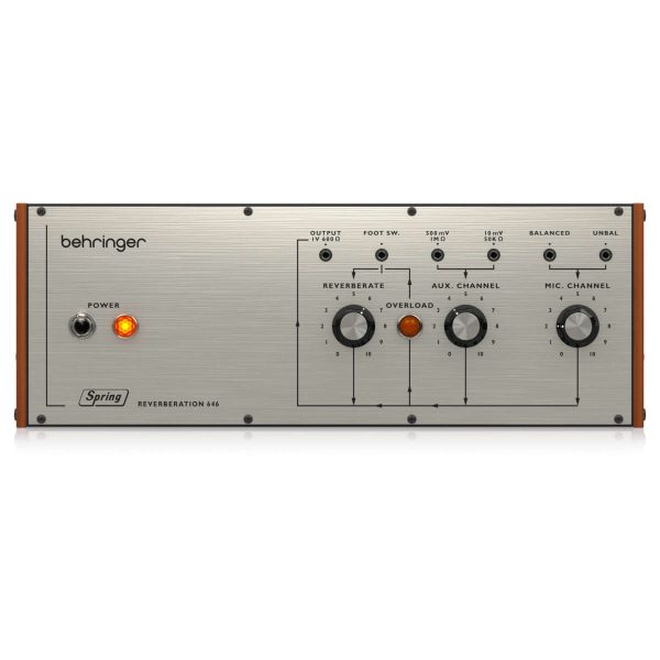 Behringer Spring Reverberation 646 Reverb Analógica Planet Music Behringer Spring Reverberation 646 Reverb Analógica Planet Music
