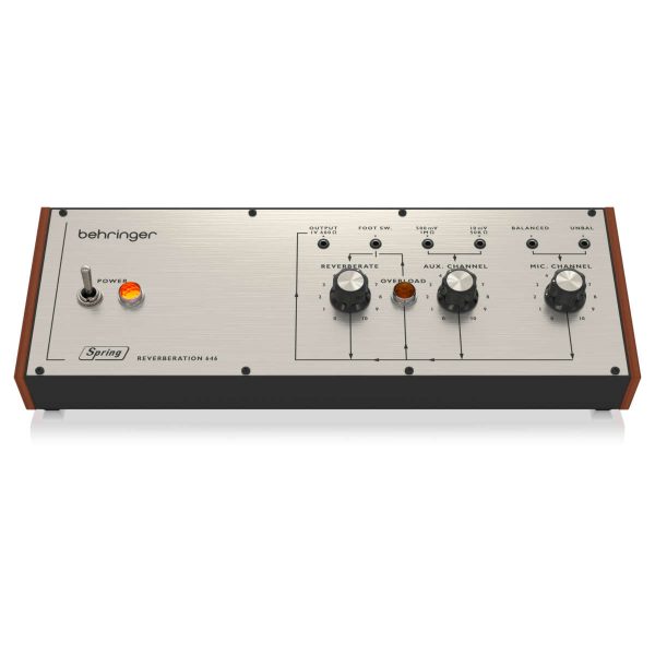Behringer Spring Reverberation 646 Reverb Analógica Planet Music Behringer Spring Reverberation 646 Reverb Analógica Planet Music