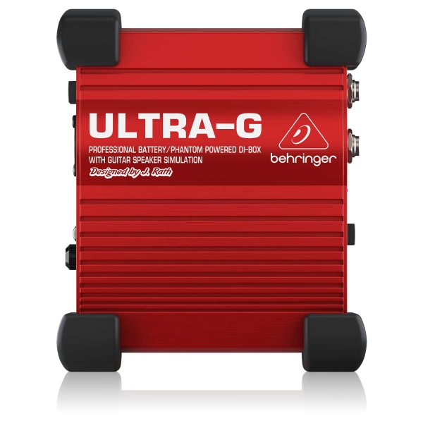 Behringer Ultra-G GI100 Caja Directa Activa con Emulador de Amplificador Planet Music Behringer Ultra-G GI100 Caja Directa Activa con Emulador de Amplificador Planet Music