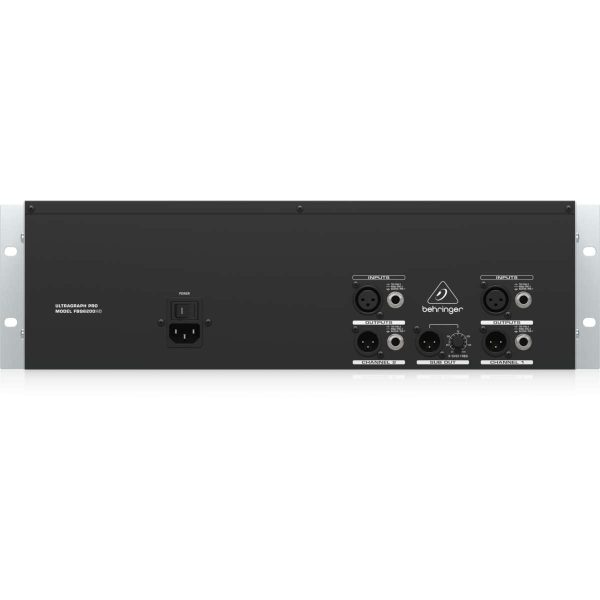 Behringer Ultragraph Pro FBQ6200HD Ecualizador Gráfico de 31 Bandas con FBQ Planet Music Behringer Ultragraph Pro FBQ6200HD Ecualizador Gráfico de 31 Bandas con FBQ Planet Music