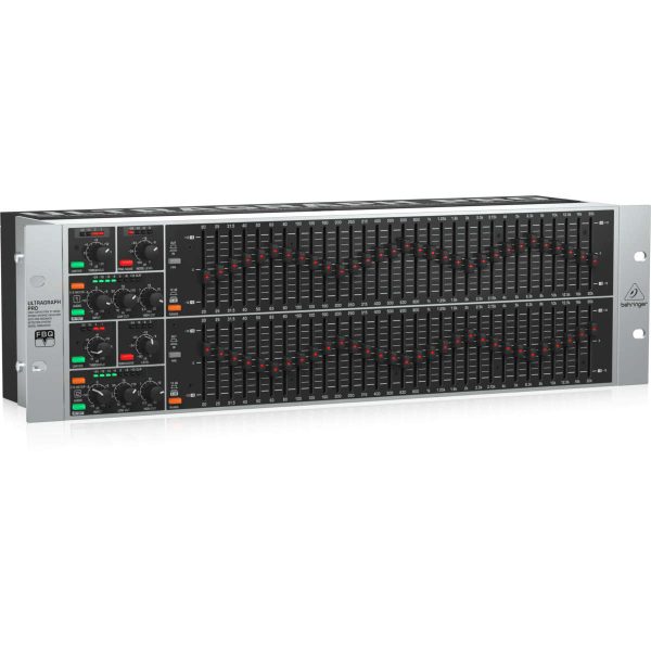 Behringer Ultragraph Pro FBQ6200HD Ecualizador Gráfico de 31 Bandas con FBQ Planet Music Behringer Ultragraph Pro FBQ6200HD Ecualizador Gráfico de 31 Bandas con FBQ Planet Music