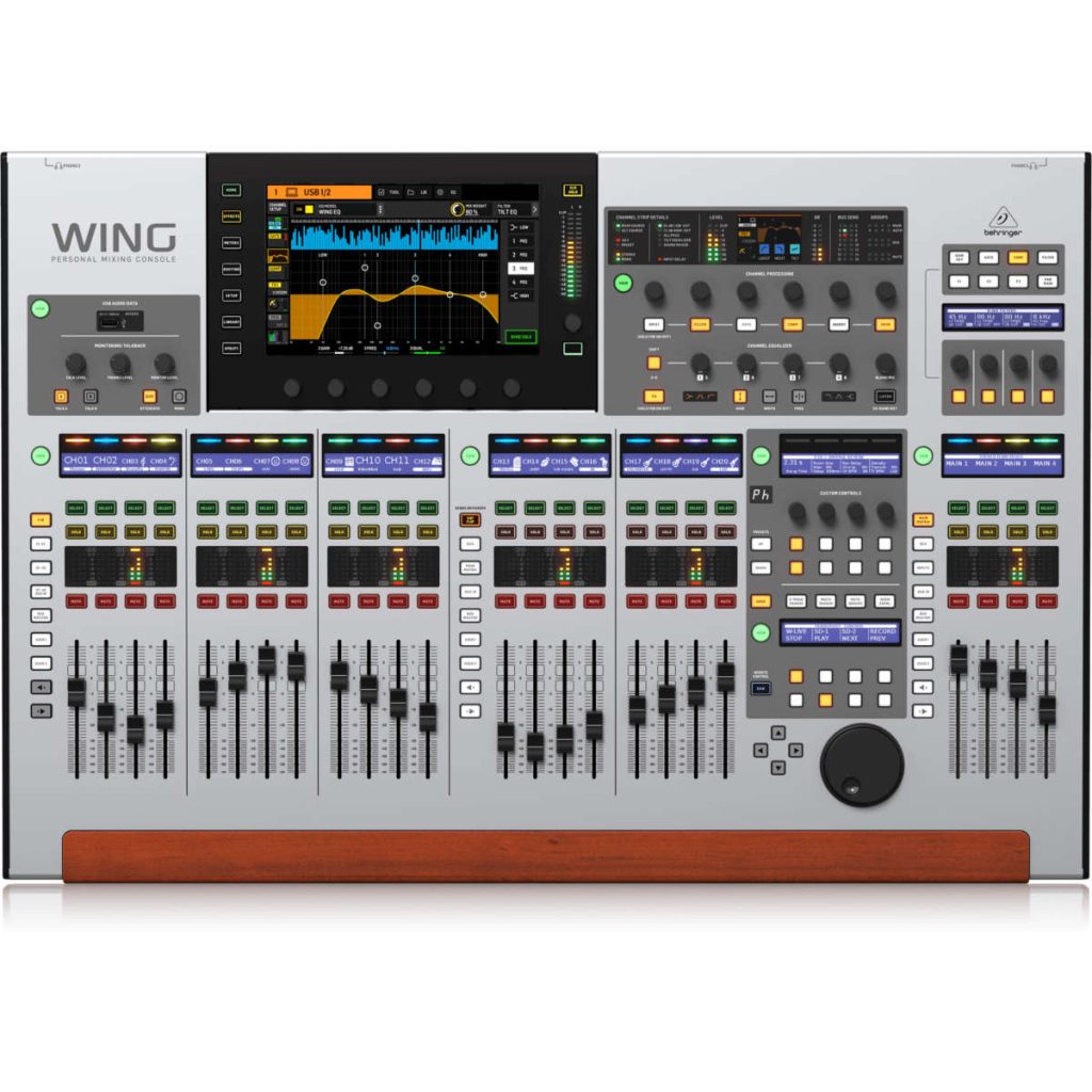 Xr18 Rarack Behringer X Air XR18 - Mixer Digital en formato Rack