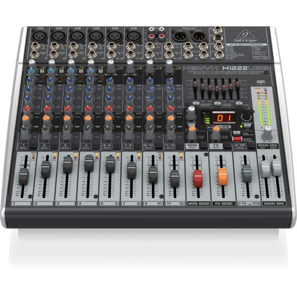Behringer X1222USB Mixer Analógo con Interfaz USB y FX Planet Music Behringer X1222USB Mixer Analógo con Interfaz USB y FX Planet Music