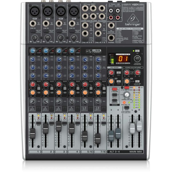 Behringer Xenyx X1204USB Mixer Analógo con Interfaz USB y FX Planet Music Behringer Xenyx X1204USB Mixer Analógo con Interfaz USB y FX Planet Music