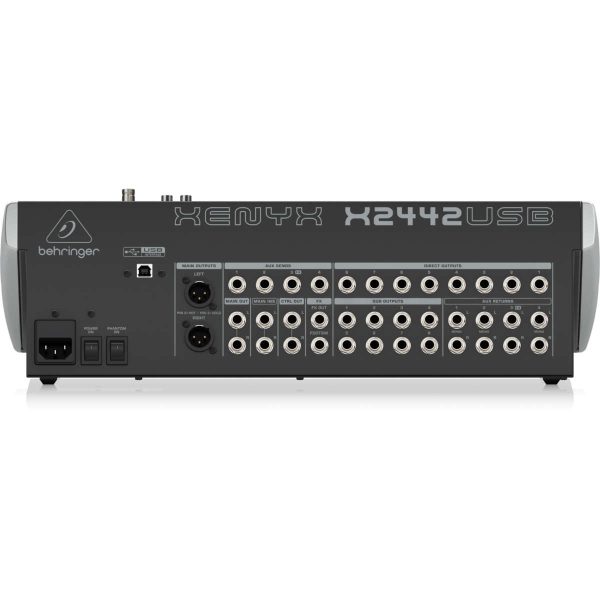 Behringer Xenyx X2442USB Mixer Analógo con Interfaz USB y FX Planet Music 1200x1200 Behringer Xenyx X2442USB Mixer Analógo con Interfaz USB y FX Planet Music 1200x1200