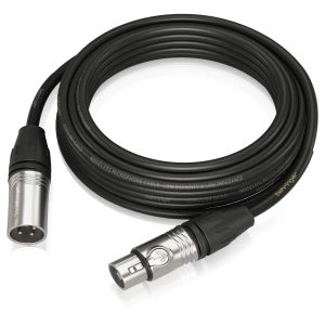 Behringer Eurolink Gold GMC-1000 Cable de Micrófono Balanceado XLR a XLR de 10 Metros Planet Music
