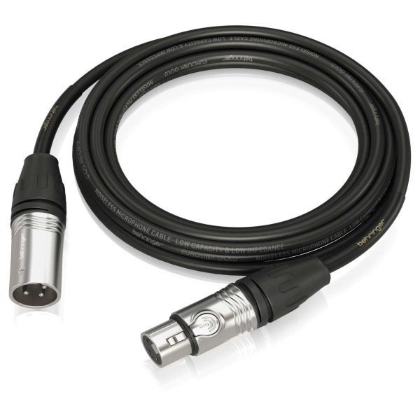 Behringer Eurolink Gold GMC-600 Cable de Micrófono Balanceado XLR a XLR de 6 Metros Planet Music Behringer Eurolink Gold GMC-600 Cable de Micrófono Balanceado XLR a XLR de 6 Metros Planet Music