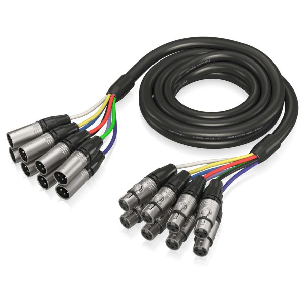 Behringer GMX-300 Multipar de 8 Lineas de 3 Metros Planet Music