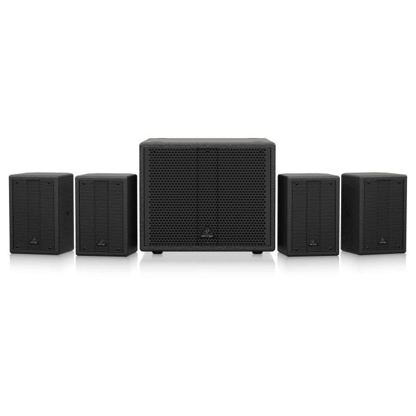 Behringer SAT 1004 Bundle Sistema de Amplificación para Instalación Planet Music Behringer SAT 1004 Bundle Sistema de Amplificación para Instalación Planet Music