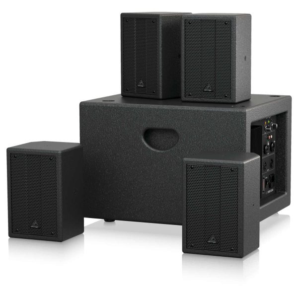 Behringer SAT 1004 Bundle Sistema de Amplificación para Instalación Planet Music Behringer SAT 1004 Bundle Sistema de Amplificación para Instalación Planet Music