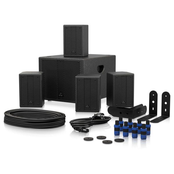 Behringer SAT 1004 Bundle Sistema de Amplificación para Instalación Planet Music Behringer SAT 1004 Bundle Sistema de Amplificación para Instalación Planet Music
